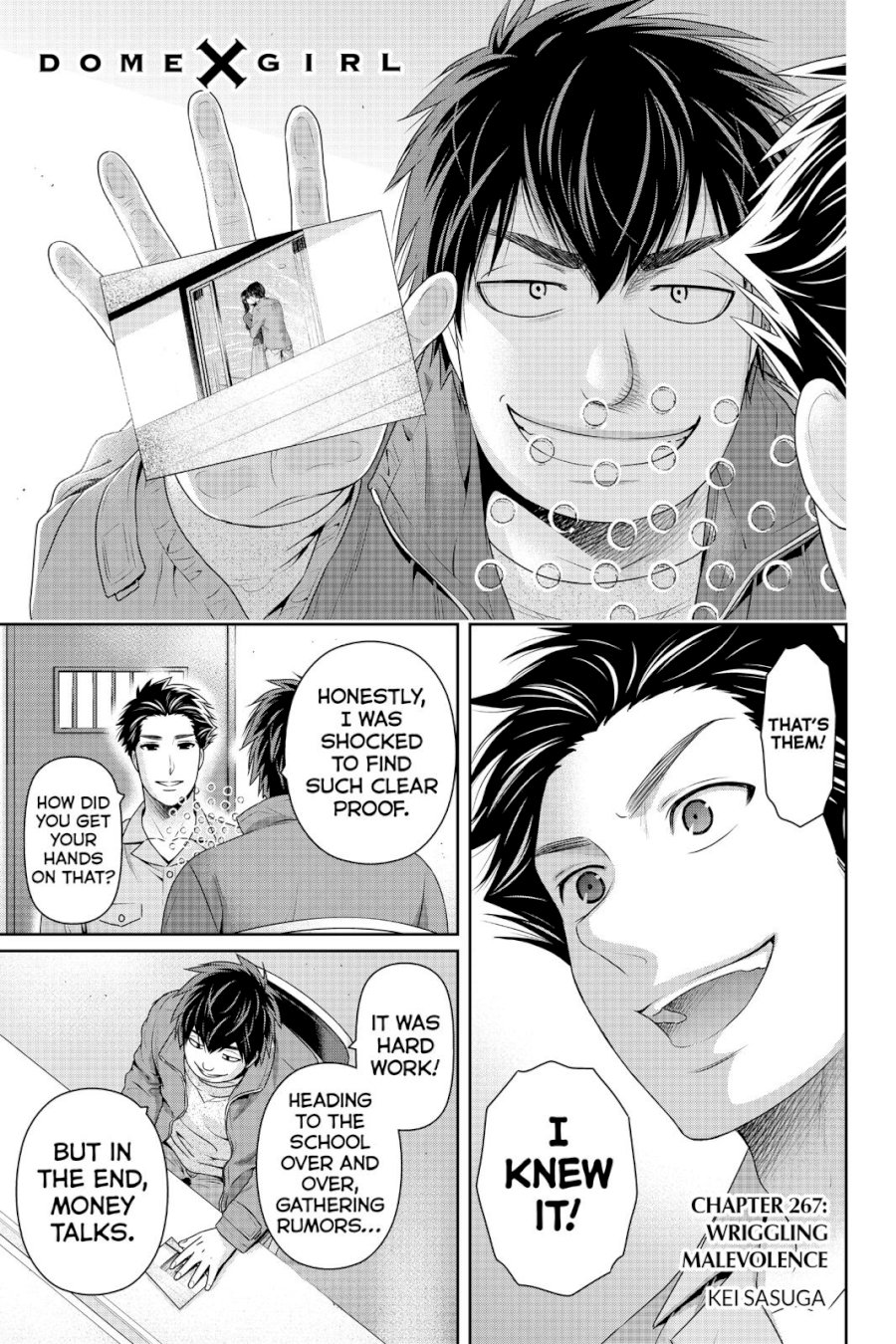 Domestic na Kanojo - Chapter 267 [photo 2] - MangaPorn