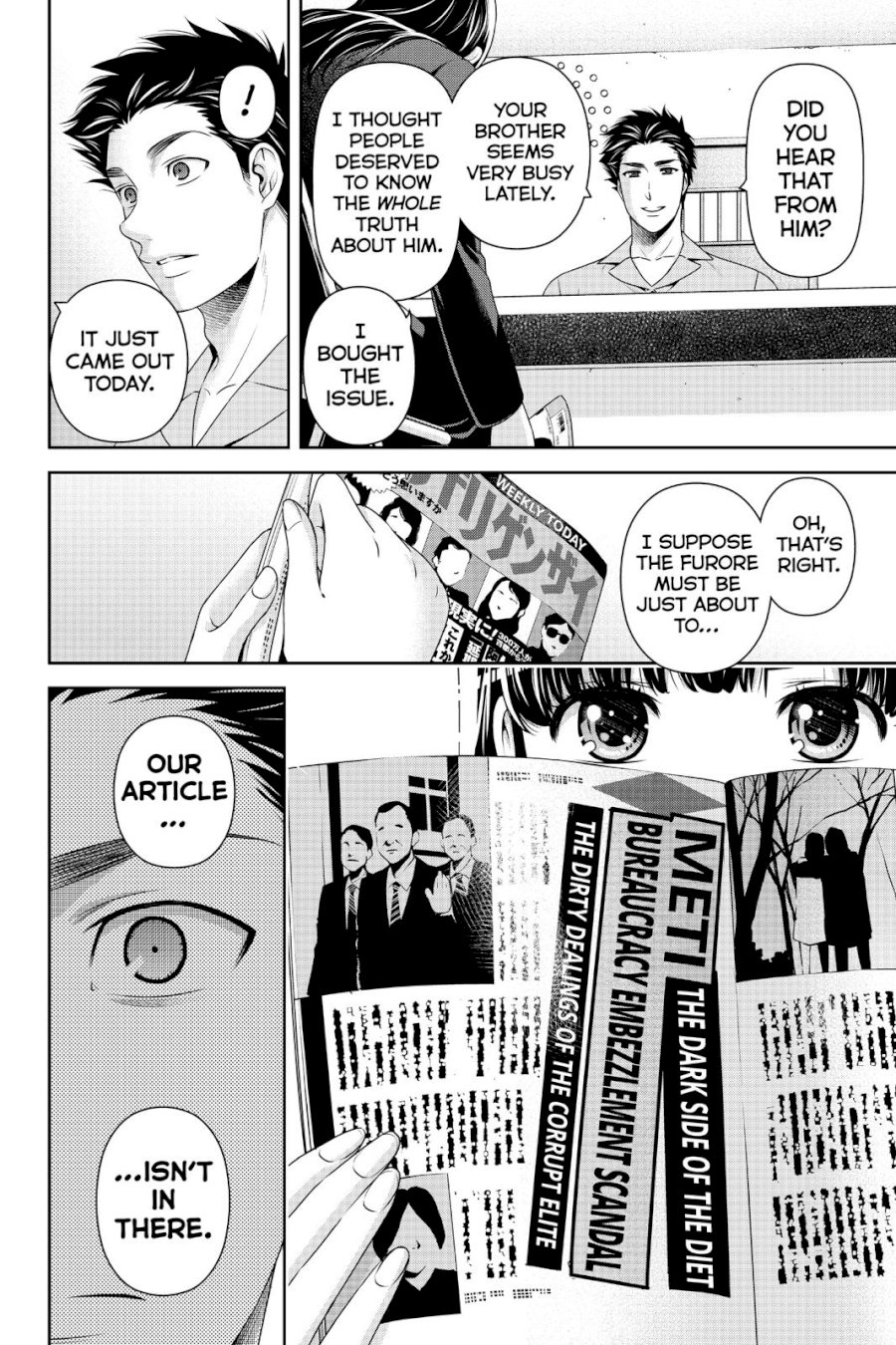 Domestic na Kanojo - Chapter 270 [photo 5] - MangaPorn