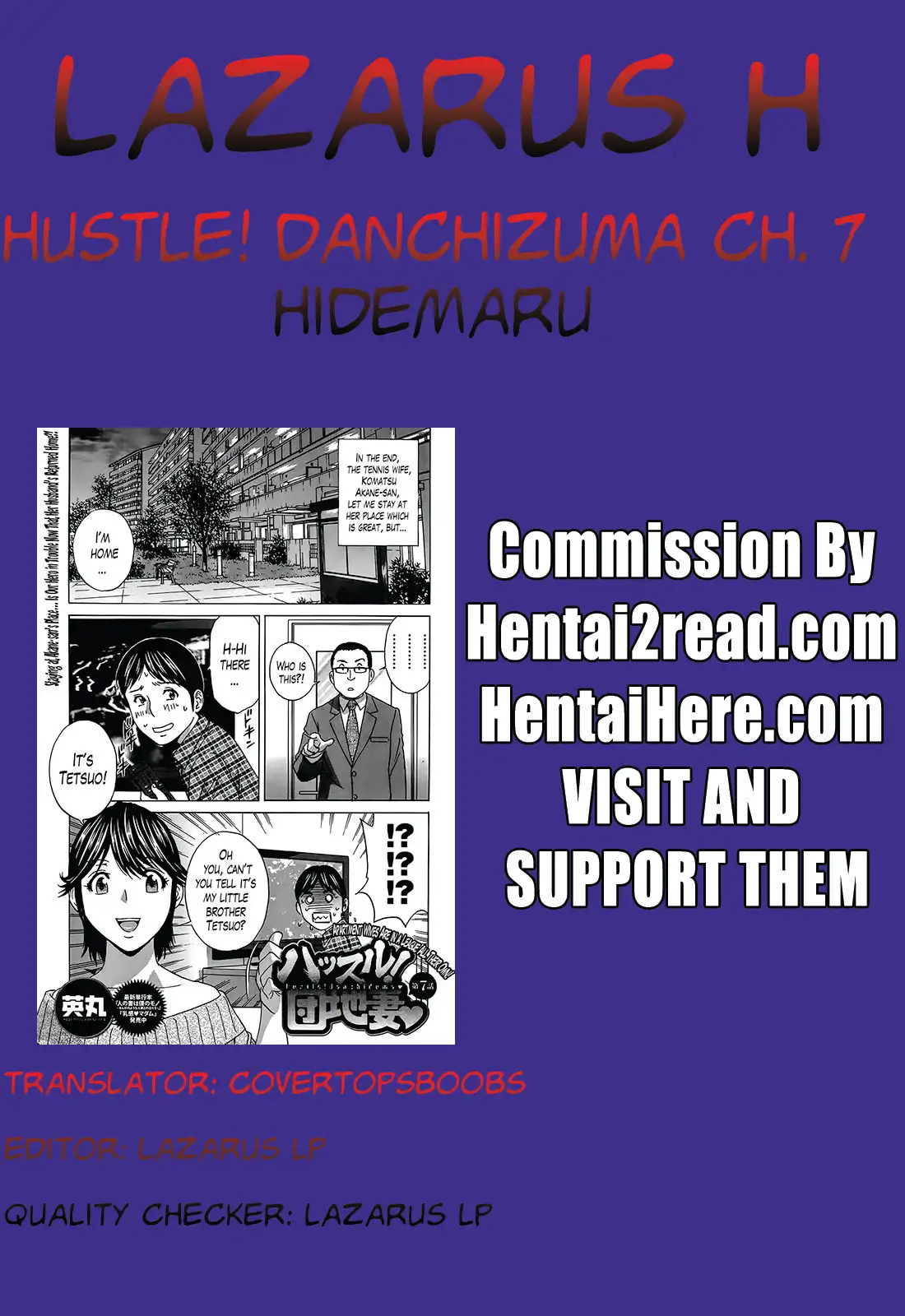 Hustle! Danchizuma♥ - Chapter 7 [photo 19] - MangaPorn