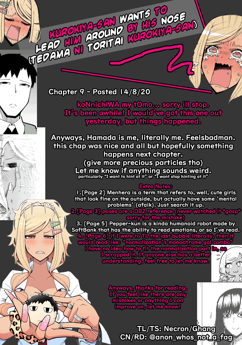 Tedama ni Toritai Kurokiya-san - Chapter 9 [photo 19] - MangaPorn