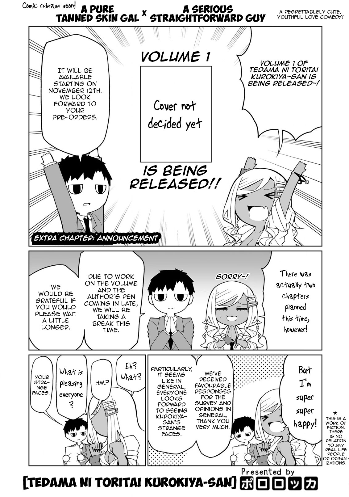 Tedama ni Toritai Kurokiya-san - Chapter 10.5 [photo 1] - MangaPorn