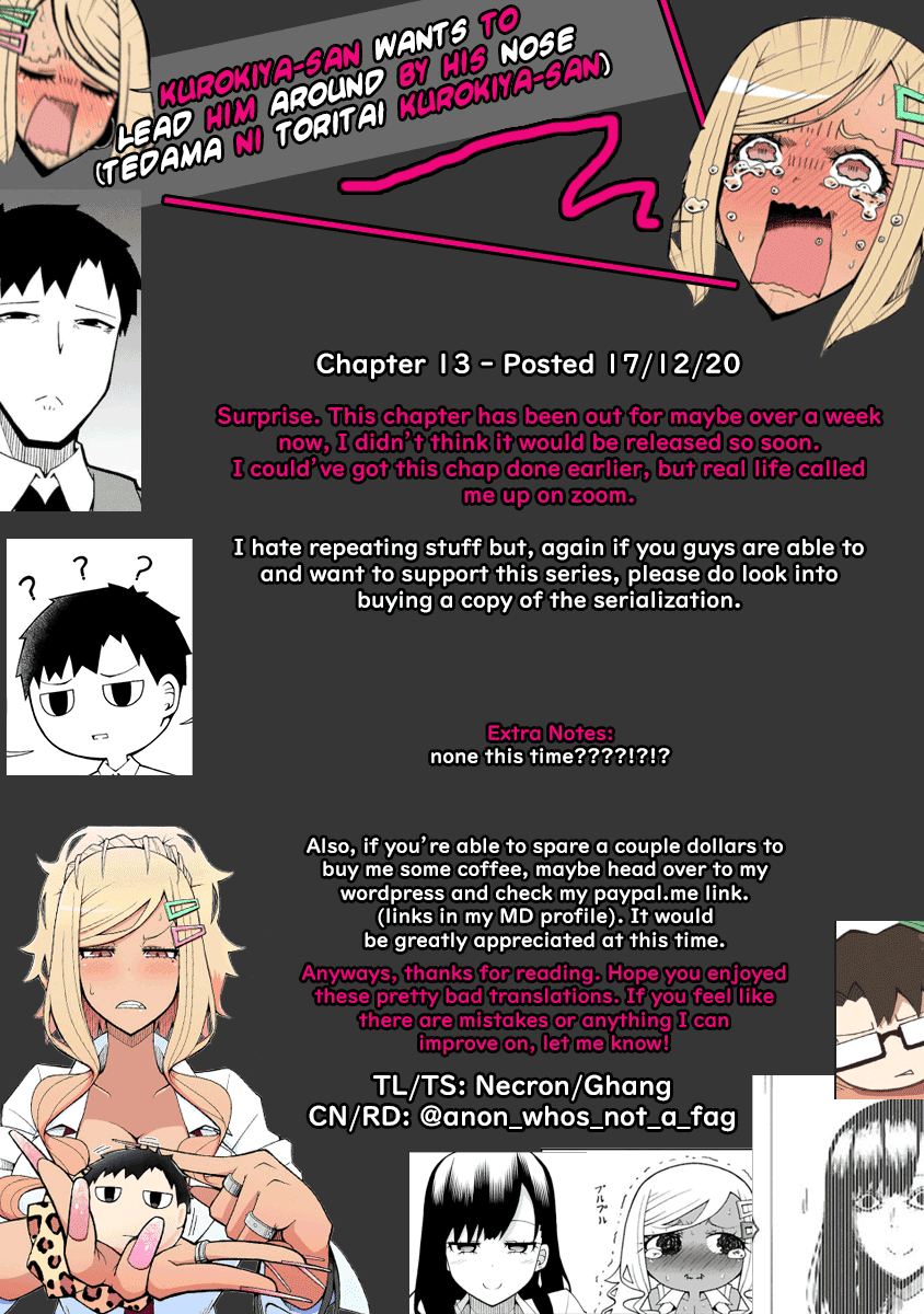 Tedama ni Toritai Kurokiya-san - Chapter 13 [photo 20] - MangaPorn