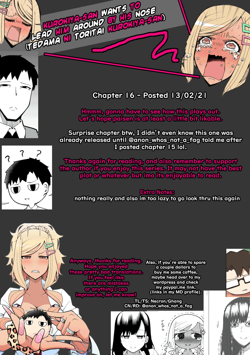 Tedama ni Toritai Kurokiya-san - Chapter 16 [photo 20] - MangaPorn