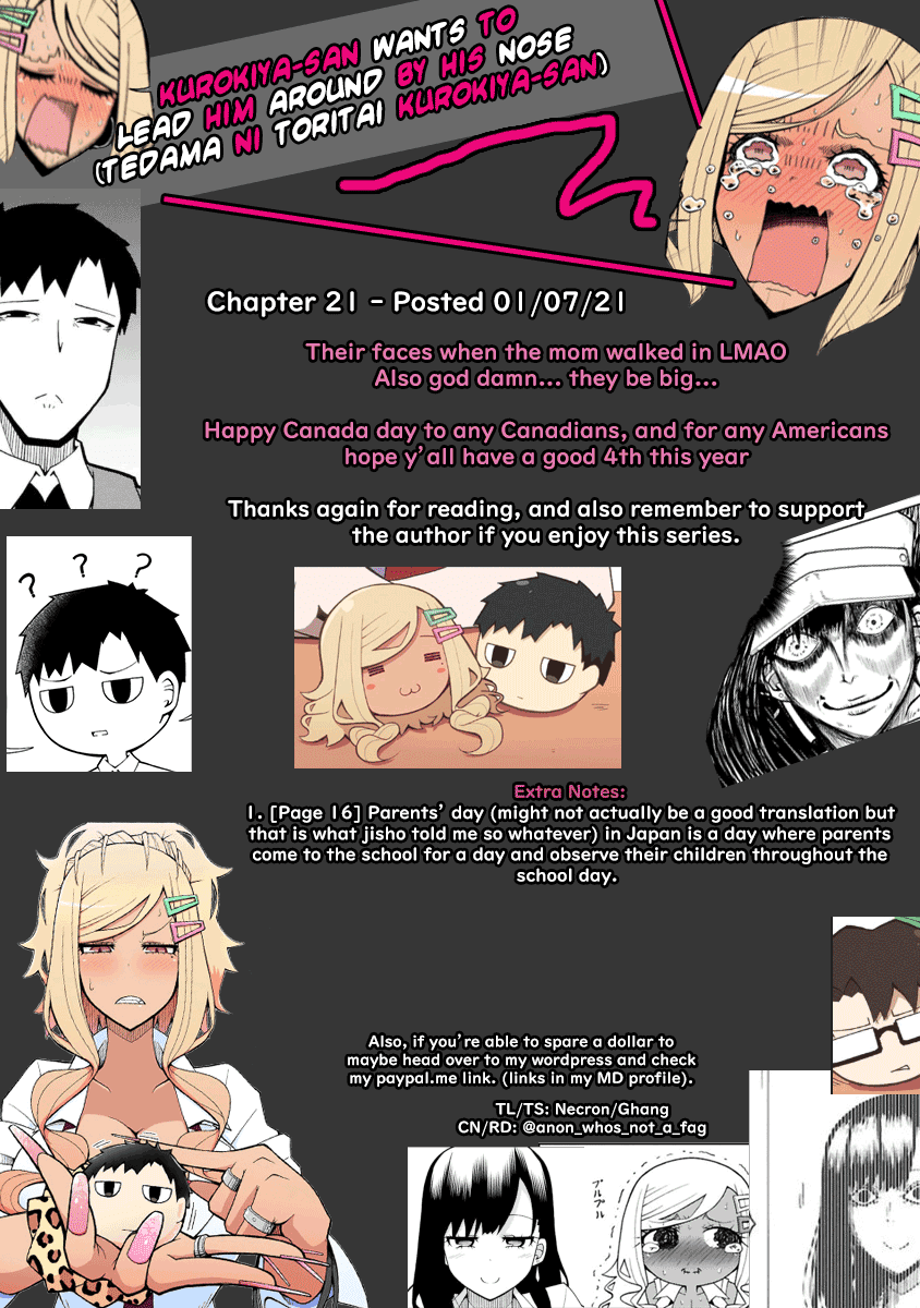 Tedama ni Toritai Kurokiya-san - Chapter 21 [photo 22] - MangaPorn