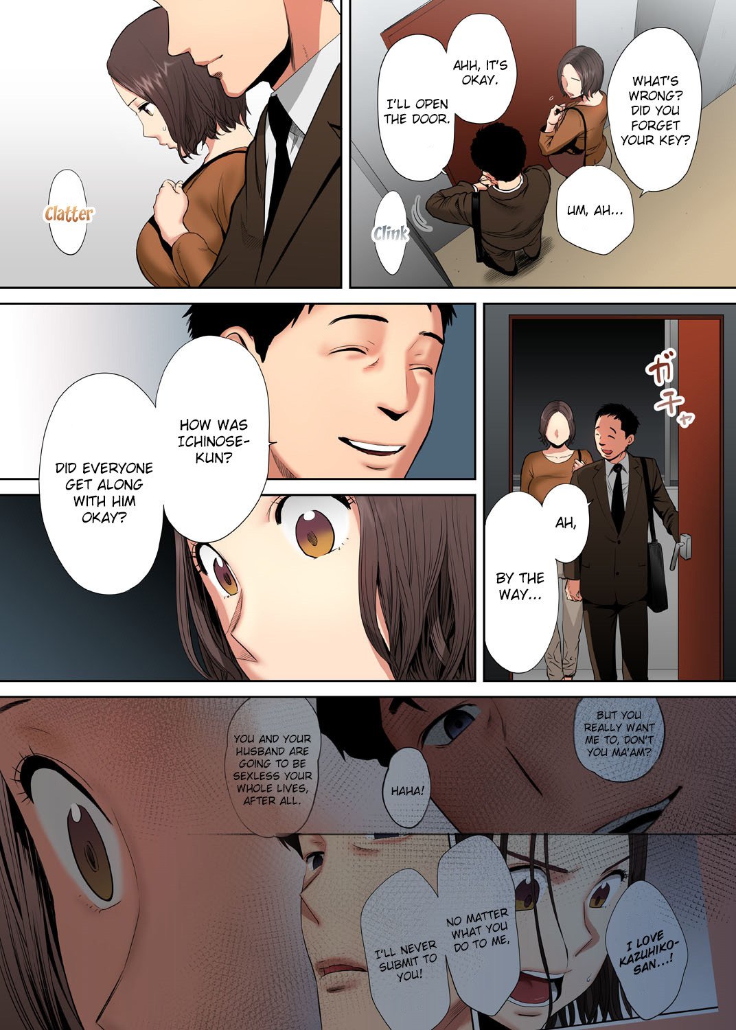 I’m Cumming From my Husband’s Subordinate - Chapter 3 [photo 2] - MangaPorn