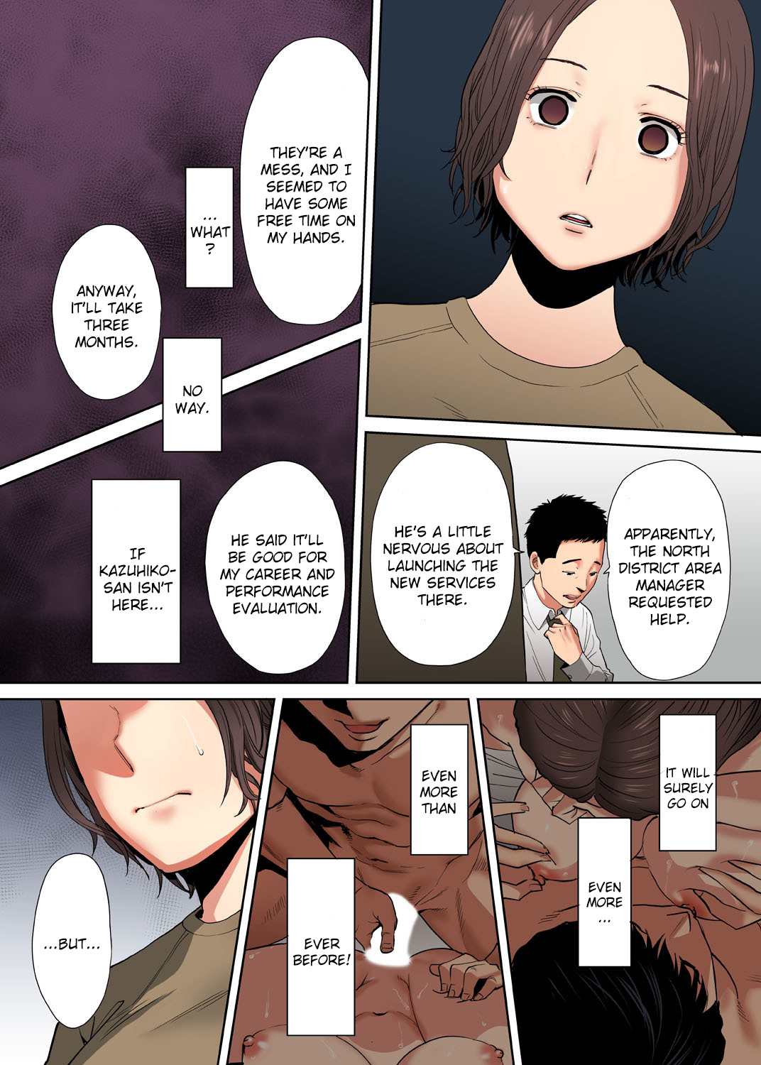 I’m Cumming From my Husband’s Subordinate - Chapter 6 [photo 7] - MangaPorn