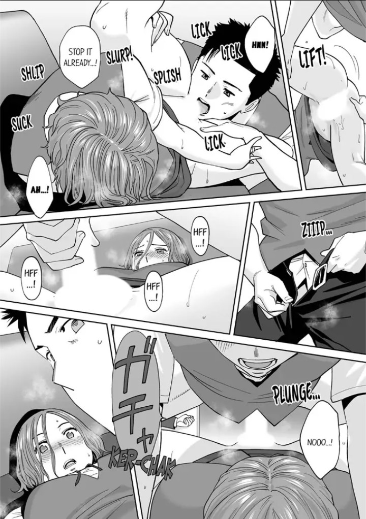 I’m Cumming From my Husband’s Subordinate - Chapter 15 [photo 2] - MangaPorn