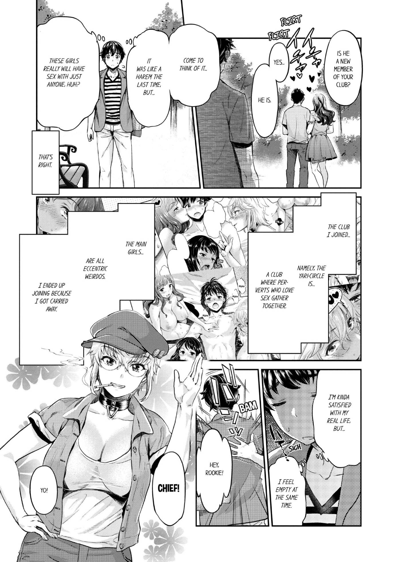 The Life of Yari-Circle with Unusual Bitches - Chapter 3 [photo 1] - MangaPorn