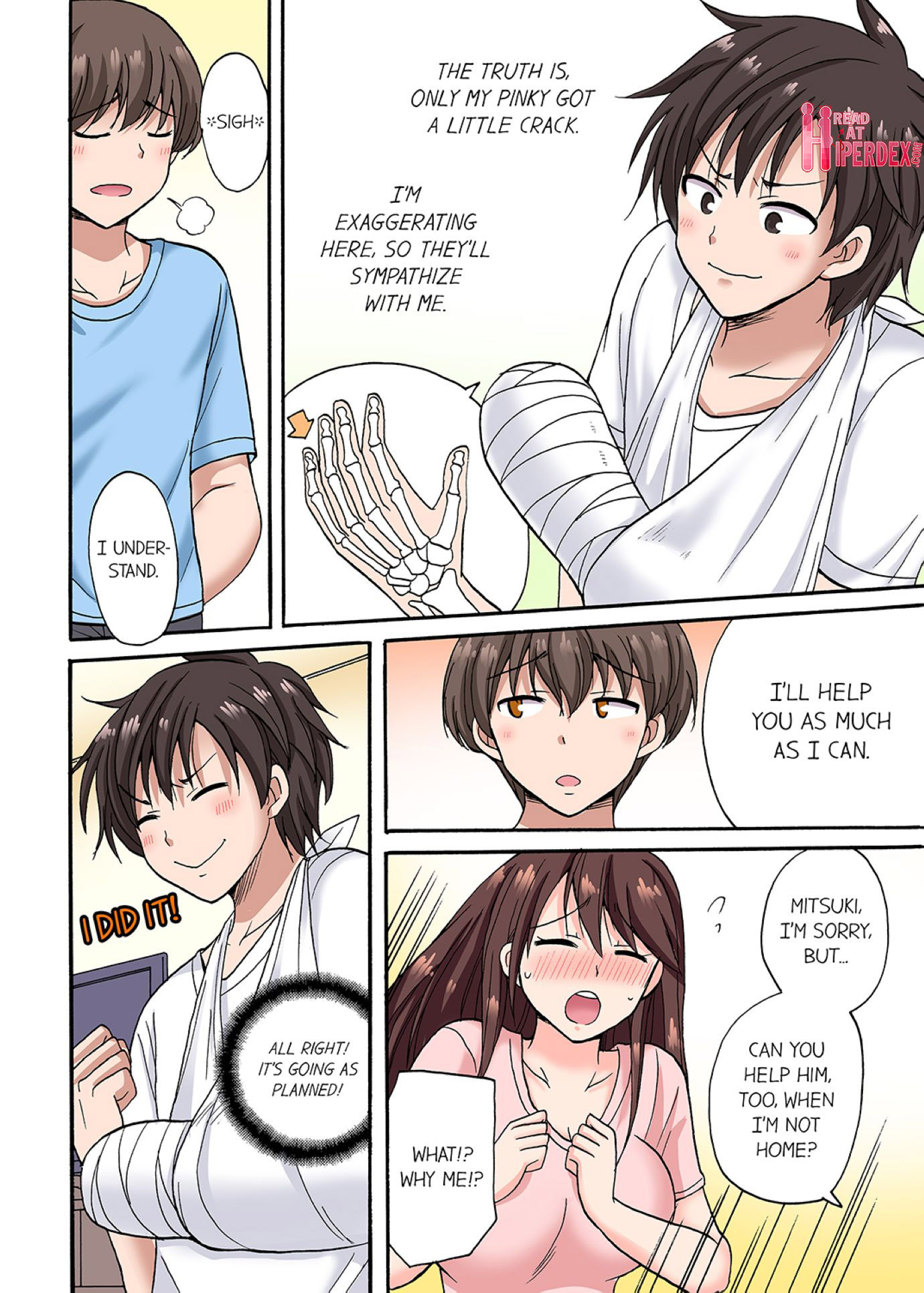 You Said Just the Tip… I Asked My Brother’s Girlfriend to Have Sex With Me Without a Condom!! - Chapter 14 [photo 4] - MangaPorn