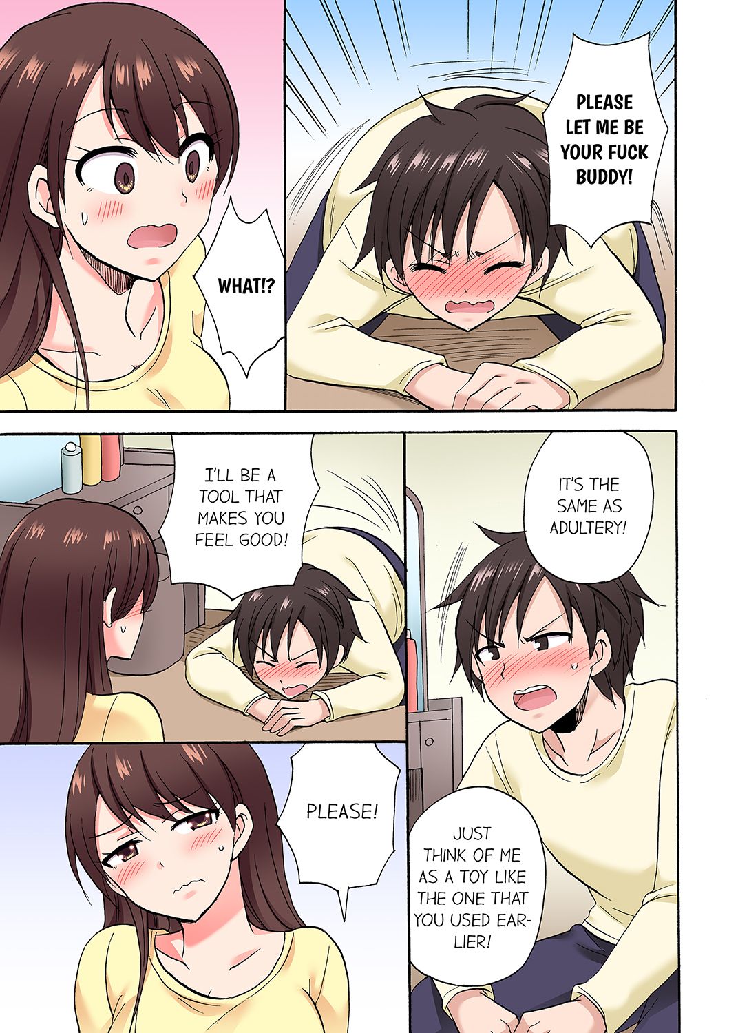 You Said Just the Tip… I Asked My Brother’s Girlfriend to Have Sex With Me Without a Condom!! - Chapter 57 [photo 1] - MangaPorn