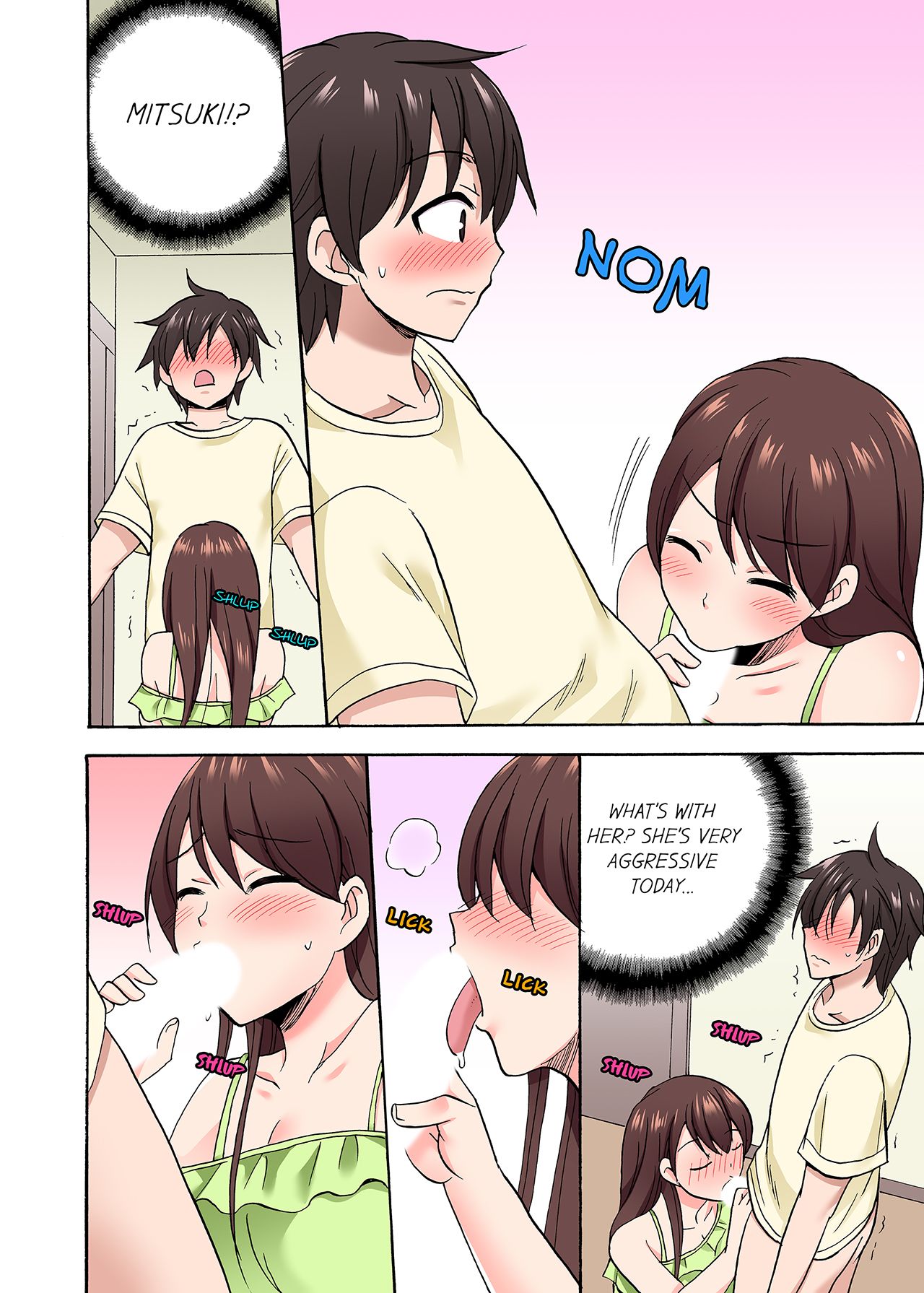 You Said Just the Tip… I Asked My Brother’s Girlfriend to Have Sex With Me Without a Condom!! - Chapter 64 [photo 6] - MangaPorn