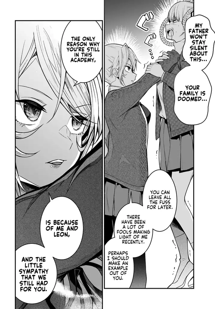 Otome Game Sekai wa Mob ni Kibishii Sekai desu - Chapter 23 [photo 12] - MangaPorn