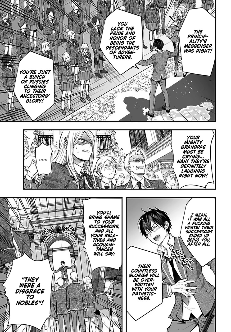 Otome Game Sekai wa Mob ni Kibishii Sekai desu - Chapter 29 [photo 15] - MangaPorn