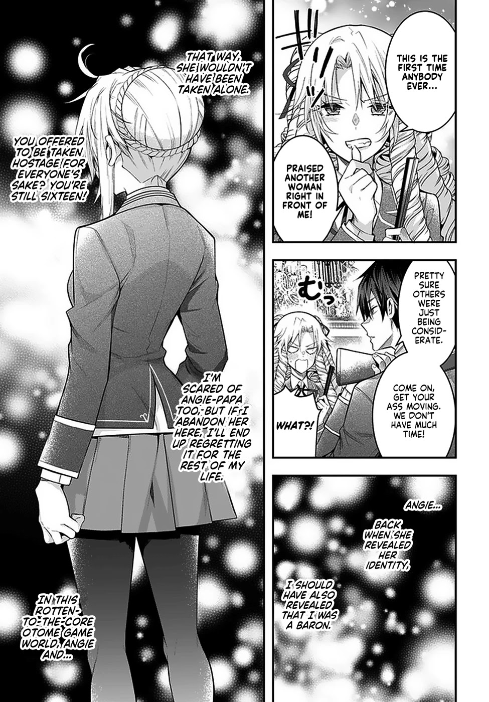 Otome Game Sekai wa Mob ni Kibishii Sekai desu - Chapter 29 [photo 23] - MangaPorn