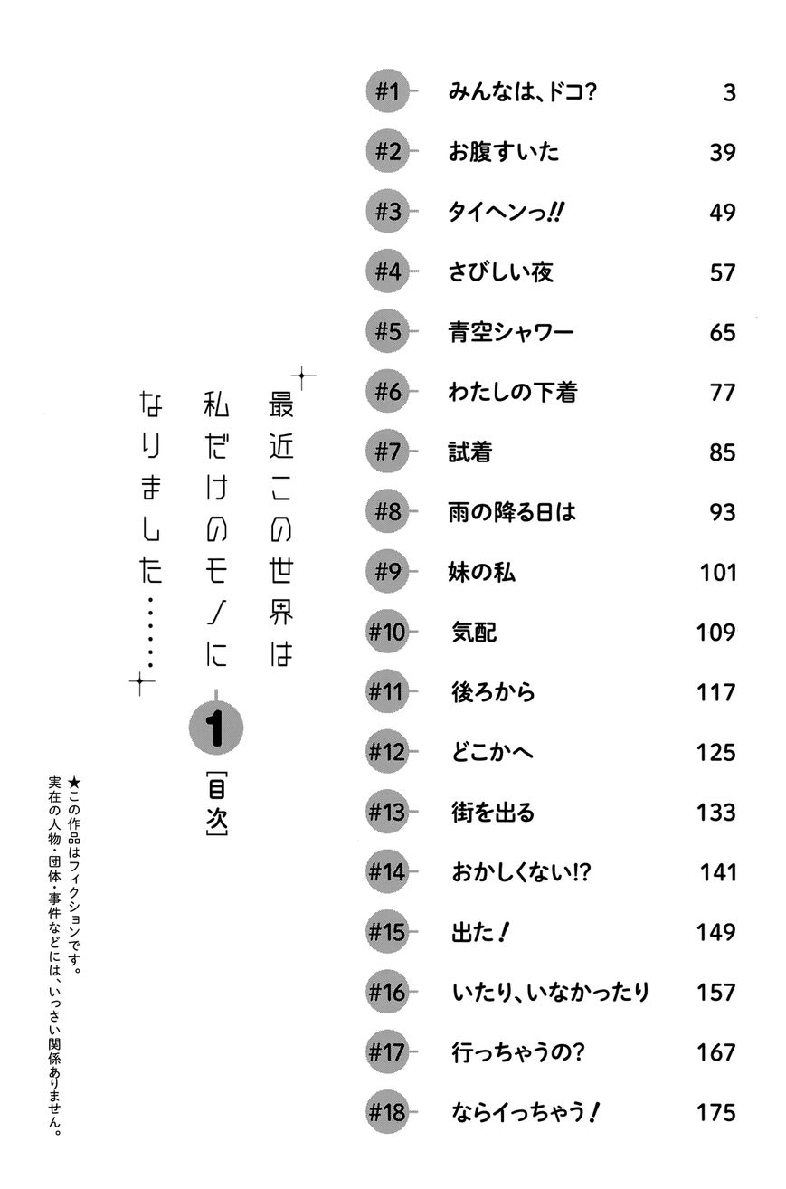 Saikin Kono Sekai wa Watashi dake no Mono ni Narimashita…… - Chapter 1 [photo 7] - MangaPorn