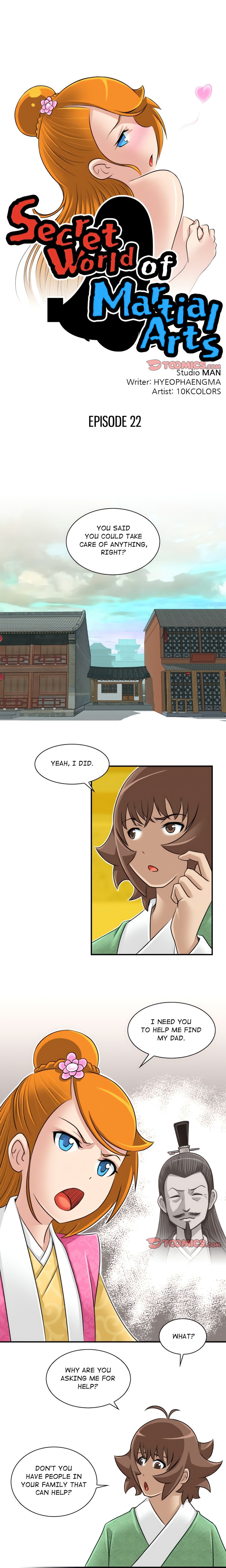 Secret World of Martial Arts - Chapter 22 [photo 2] - MangaPorn
