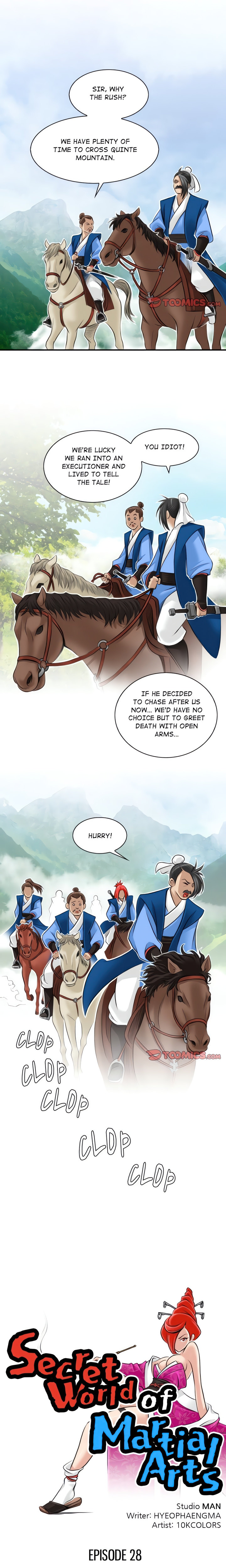 Secret World of Martial Arts - Chapter 28 [photo 1] - MangaPorn