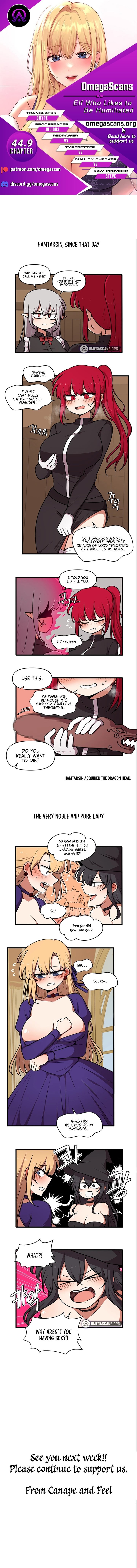 Elf Who Likes To Be Humiliated - Chapter 44.9 [photo 1] - MangaPorn