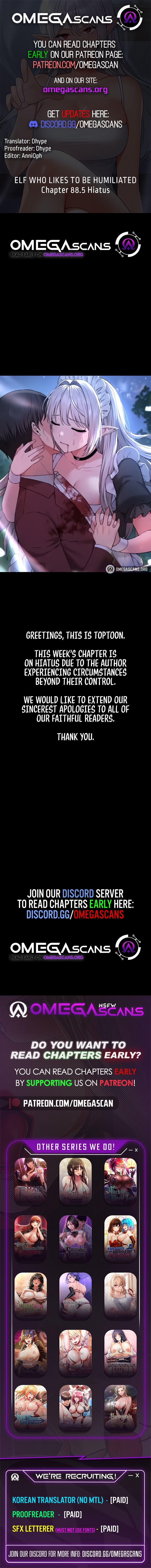 Elf Who Likes To Be Humiliated - Chapter 88.5 [photo 1] - MangaPorn