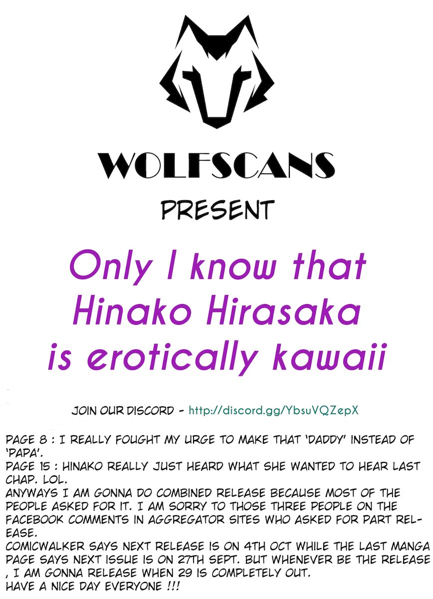 Hirasaka Hinako ga Ero Kawaii koto wo Ore dake ga Shitteiru - Chapter 28 [photo 25] - MangaPorn