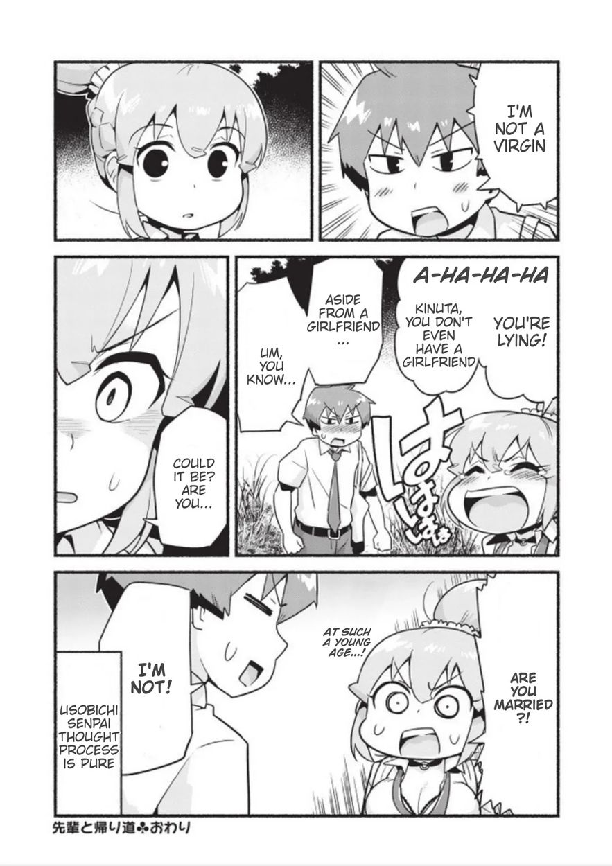 Uso-Bitch Senpai - Chapter 2 [photo 4] - MangaPorn