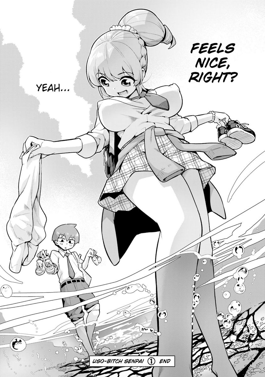 Uso-Bitch Senpai - Chapter 10.5 [photo 5] - MangaPorn