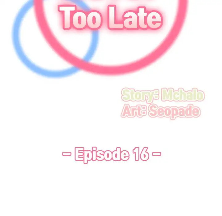 Never Too Late - Chapter 16 [photo 18] - MangaPorn