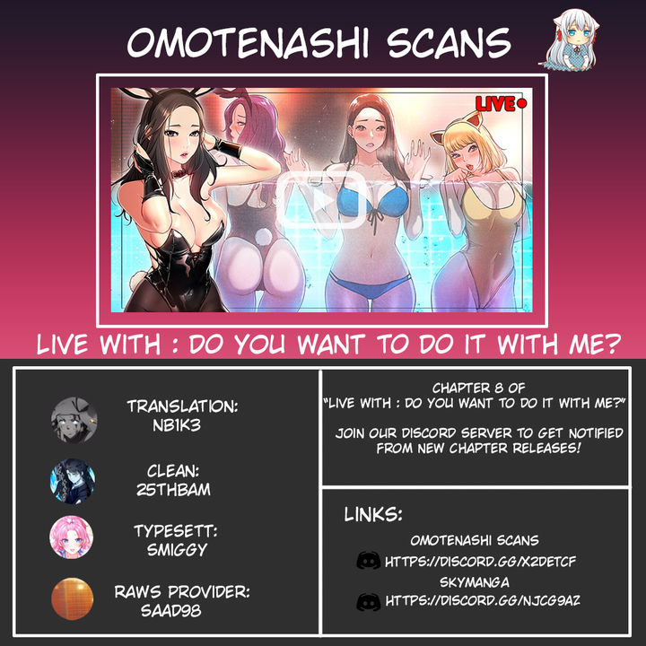 Live With : Do You Want To Do It? - Chapter 8 [photo 1] - MangaPorn