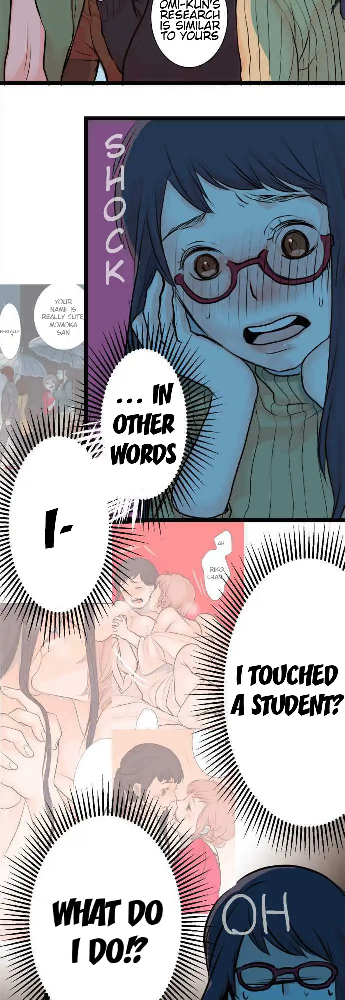Mizumitsu Is Bitten by a Girl - Chapter 4 [photo 3] - MangaPorn