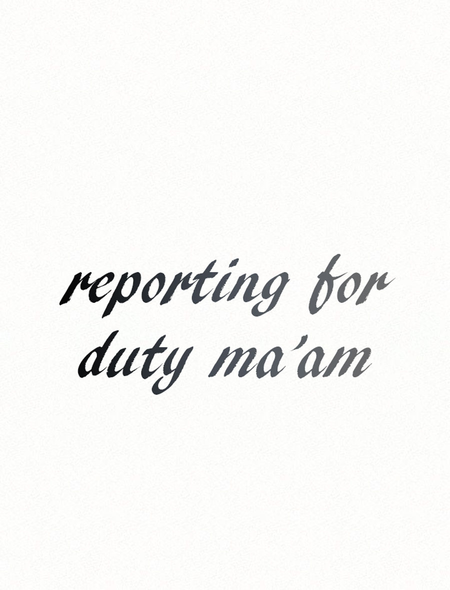 Reporting For Duty Ma’Am - Chapter 13 [photo 6] - MangaPorn