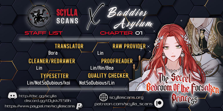The Secret Bedroom of the Forsaken Princess - Chapter 1 [photo 1] - MangaPorn