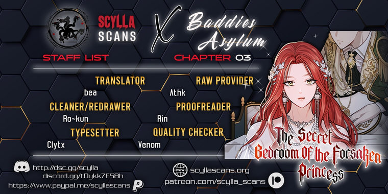 The Secret Bedroom of the Forsaken Princess - Chapter 3 [photo 1] - MangaPorn