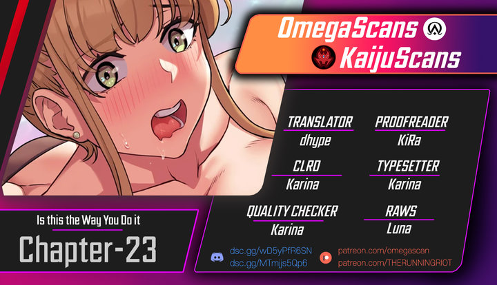 Is This The Way that You Do It? - Chapter 23 [photo 1] - MangaPorn