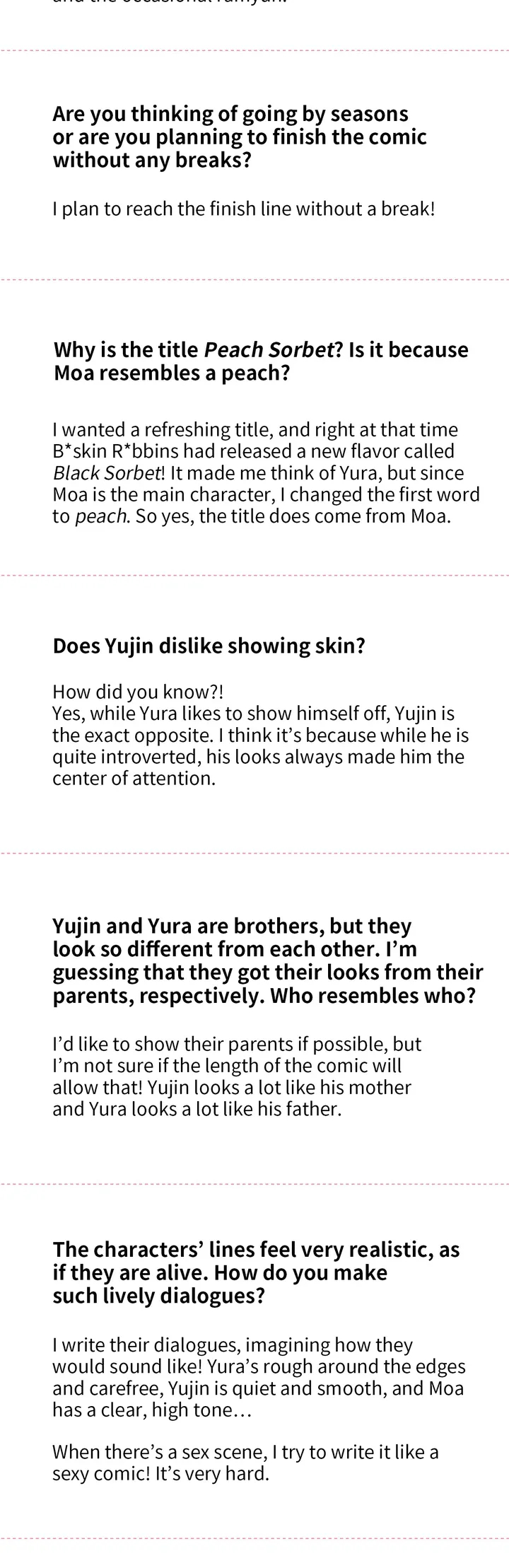 Peach Sorbet - Chapter 38.5 [photo 4] - MangaPorn