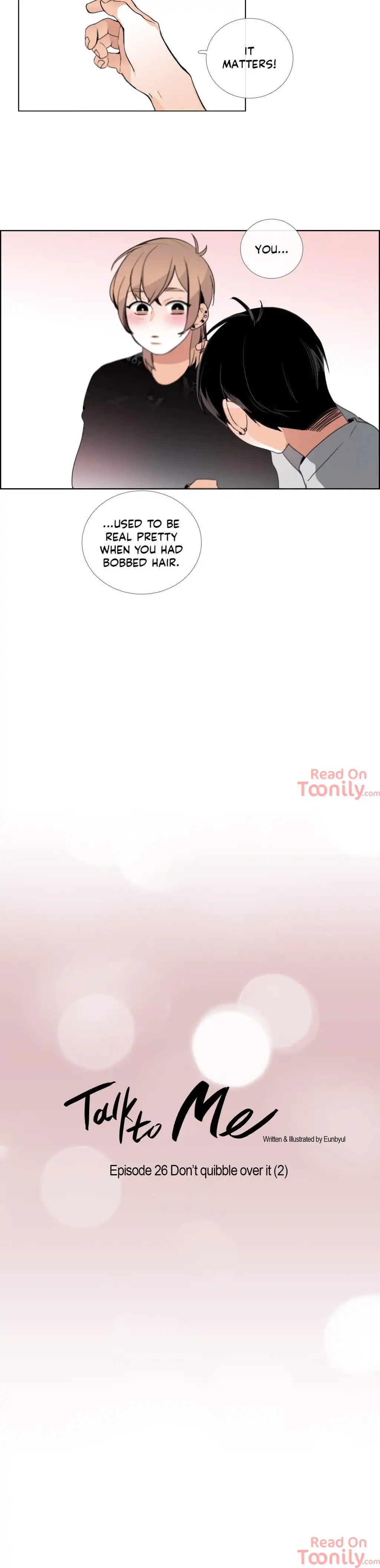 Talk to Me - Chapter 26 [photo 5] - MangaPorn