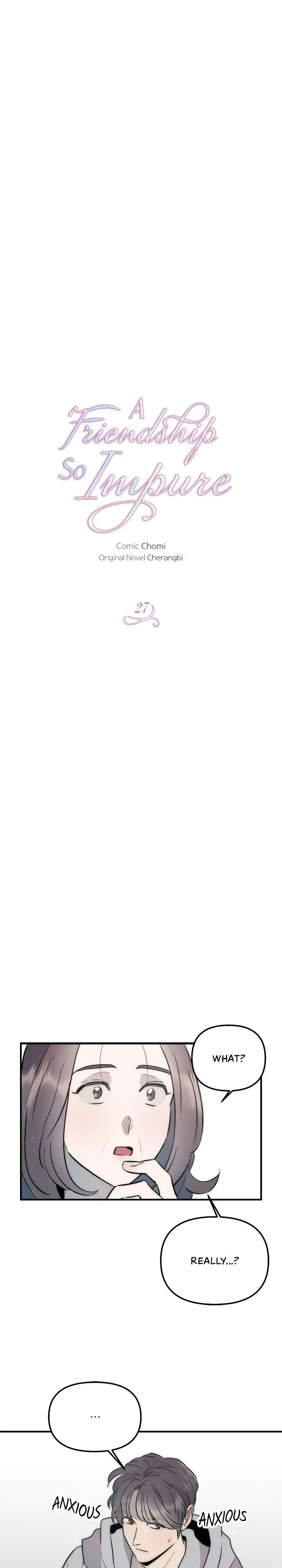 A Friendship So Impure - Chapter 27 [photo 5] - MangaPorn