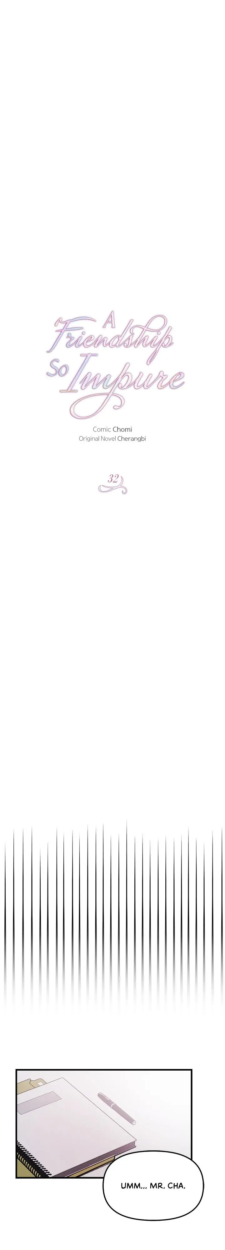 A Friendship So Impure - Chapter 32 [photo 2] - MangaPorn