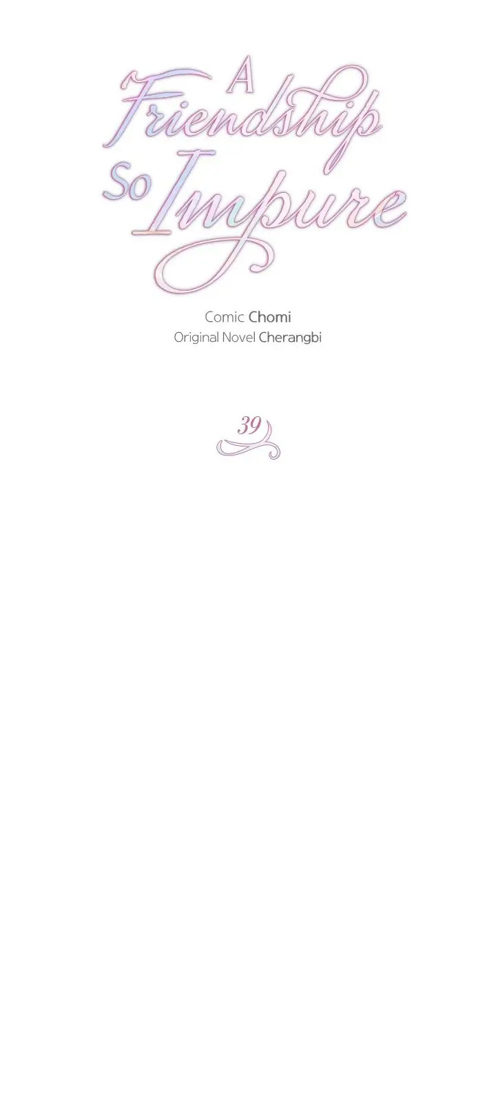 A Friendship So Impure - Chapter 39 [photo 3] - MangaPorn