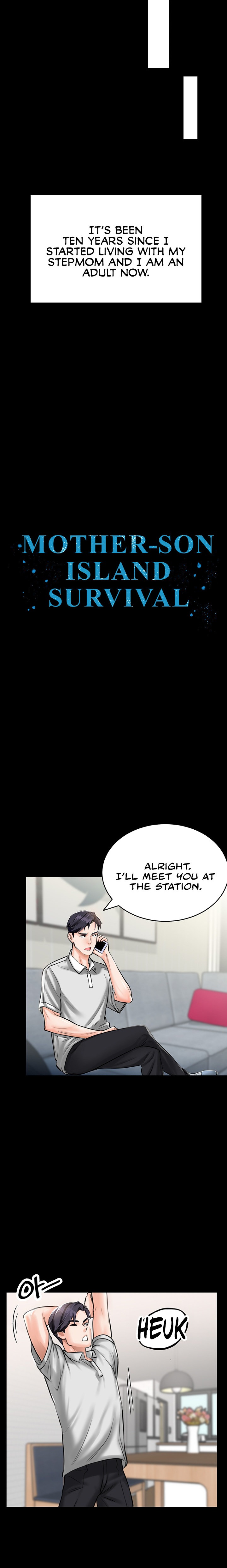 Mother-Son Island Survival - Chapter 1 [photo 8] - MangaPorn