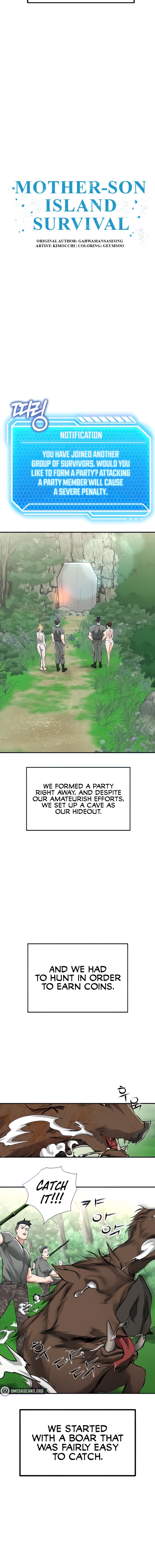 Mother-Son Island Survival - Chapter 3 [photo 6] - MangaPorn