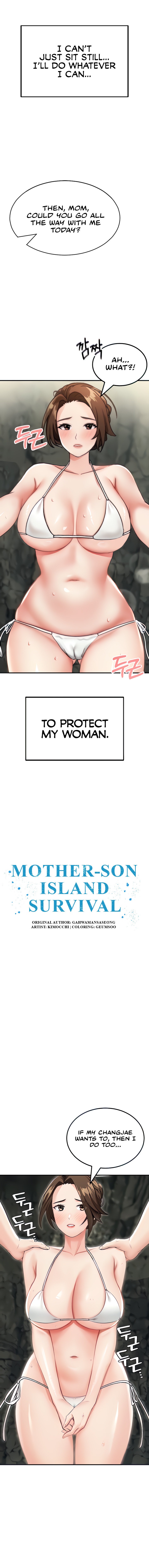 Mother-Son Island Survival - Chapter 5 [photo 2] - MangaPorn