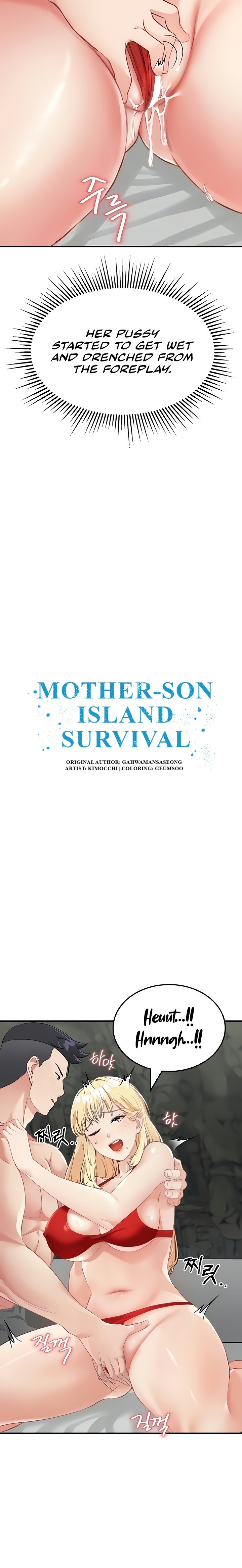 Mother-Son Island Survival - Chapter 9 [photo 3] - MangaPorn