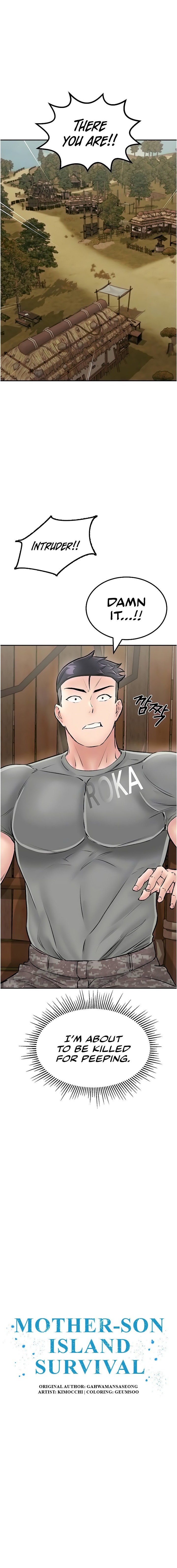 Mother-Son Island Survival - Chapter 25 [photo 2] - MangaPorn