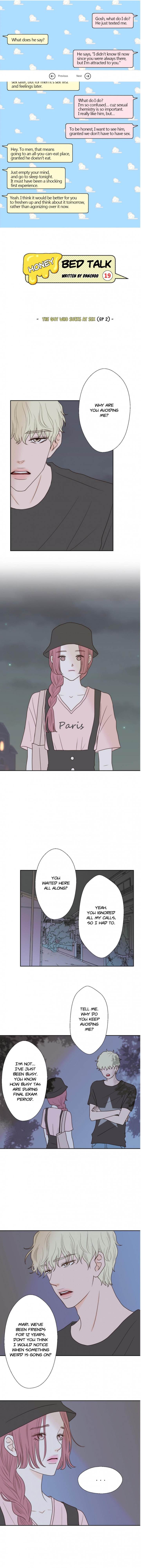Honey Bed Talk - Chapter 11 [photo 1] - MangaPorn