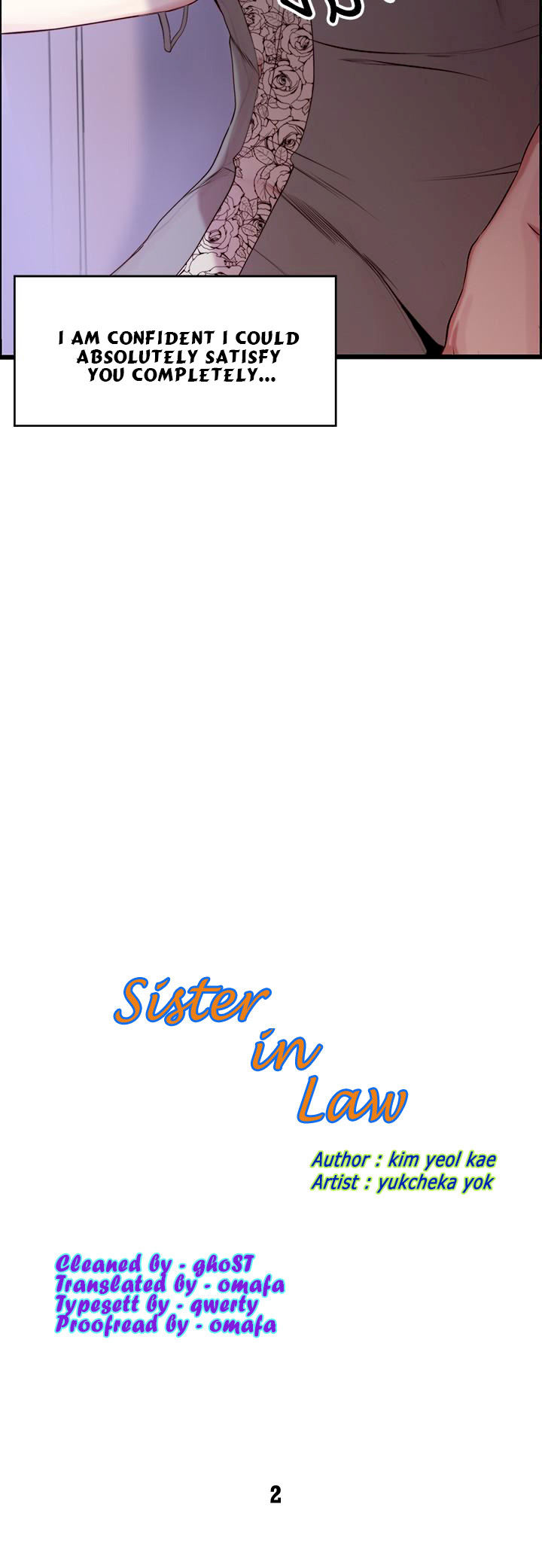 Sister In Law (Kim Jol Gu) - Chapter 2 [photo 3] - MangaPorn