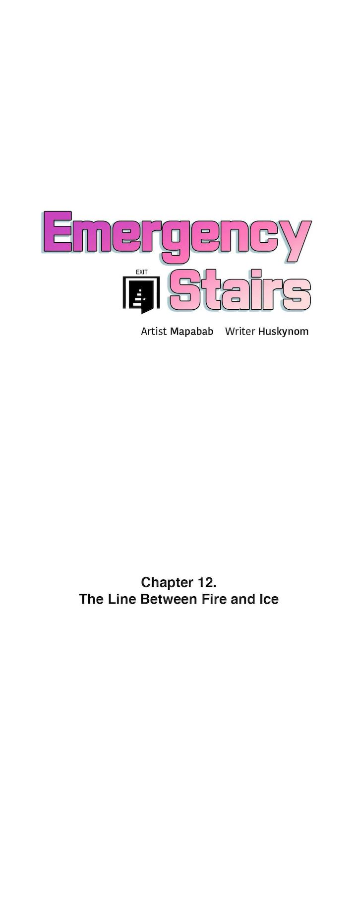 Emergency Stairs - Chapter 12 [photo 1] - MangaPorn