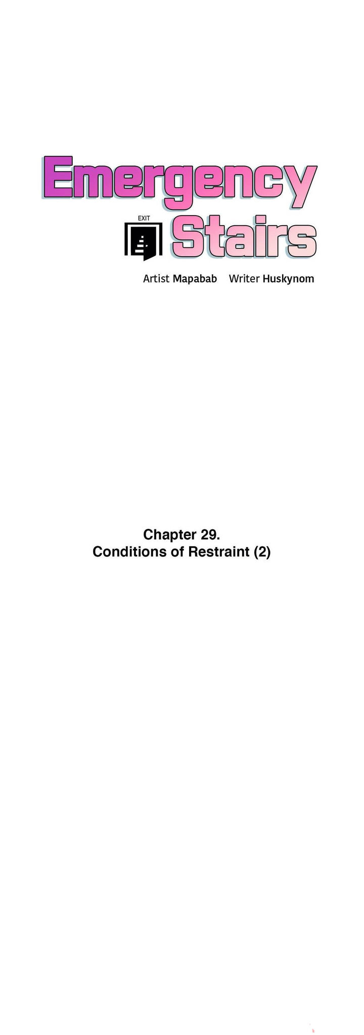 Emergency Stairs - Chapter 29 [photo 1] - MangaPorn