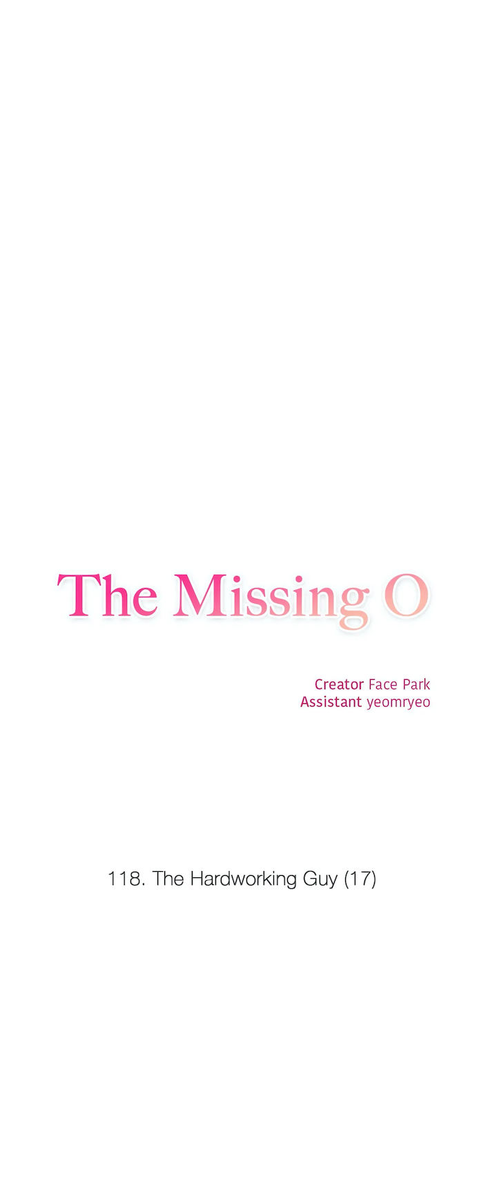 The Missing O - Chapter 128 [photo 2] - MangaPorn