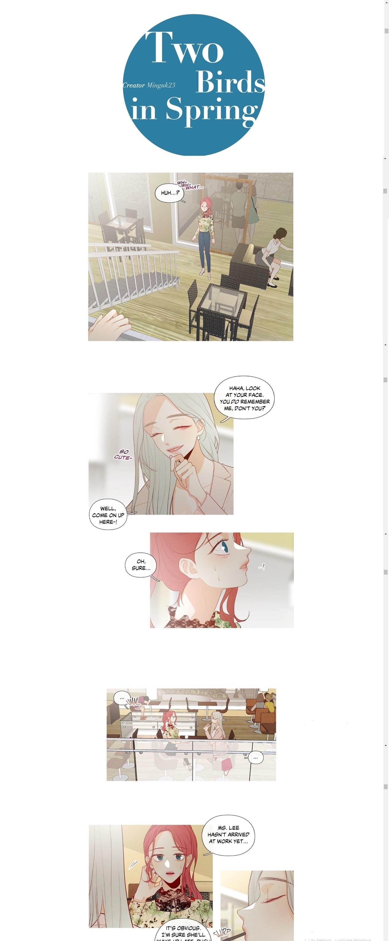 Two Birds In Spring - Chapter 29 [photo 2] - MangaPorn