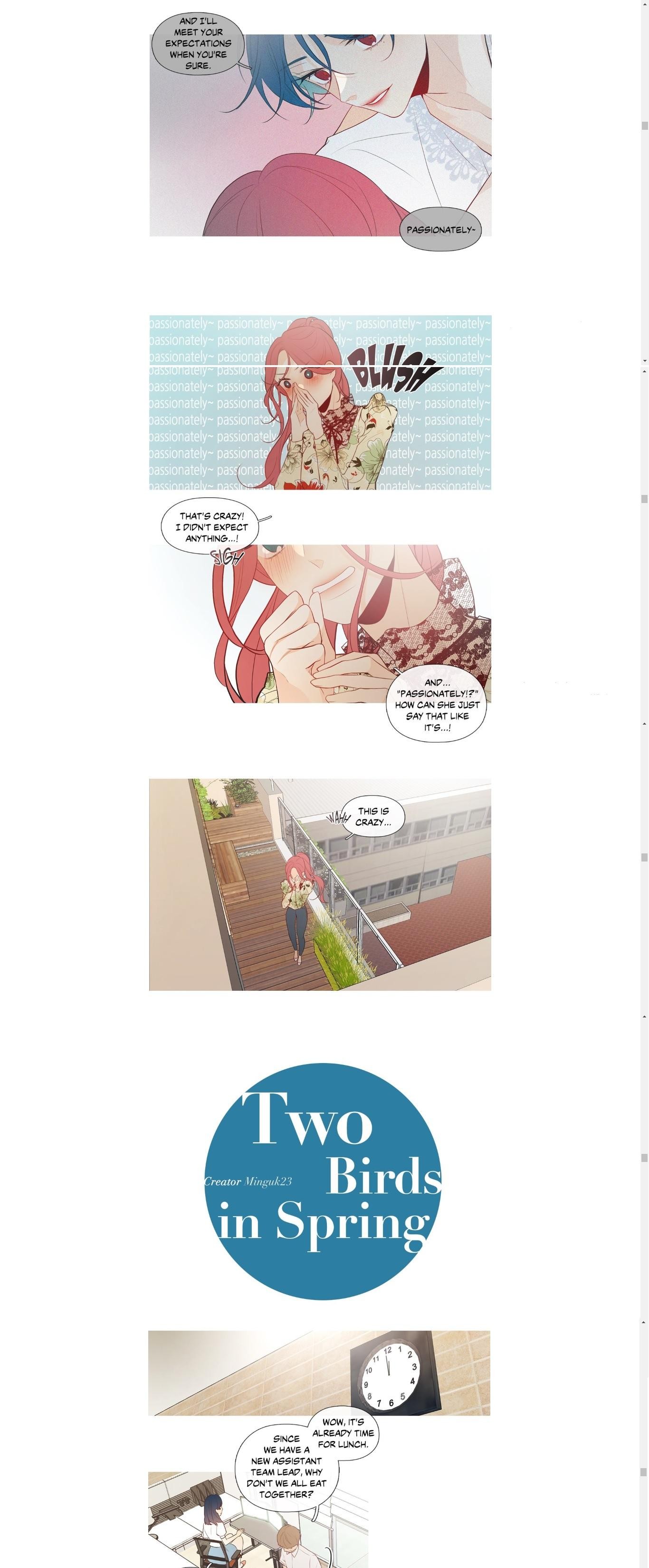 Two Birds In Spring - Chapter 31 [photo 5] - MangaPorn